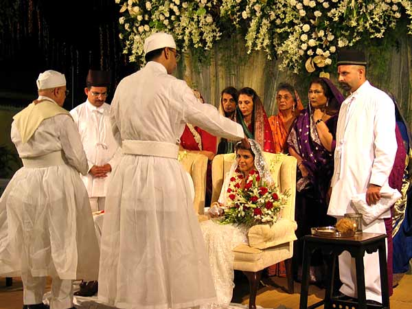 Parsis Wedding -ceremony